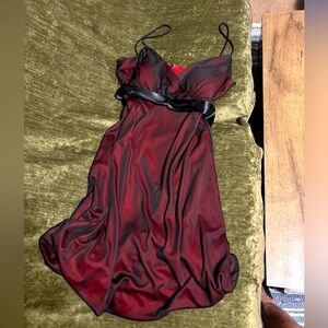 Onyx Nite brand ballooned bottom dress